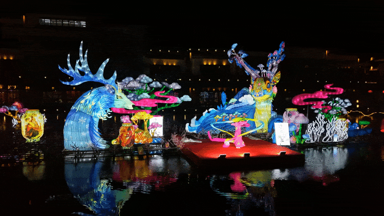 【网络中国节·元宵】一键解锁西咸新区元宵灯会最佳路线