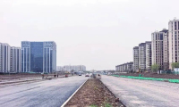 西咸新区秦汉新城汉高大道市政工程迎来新进展